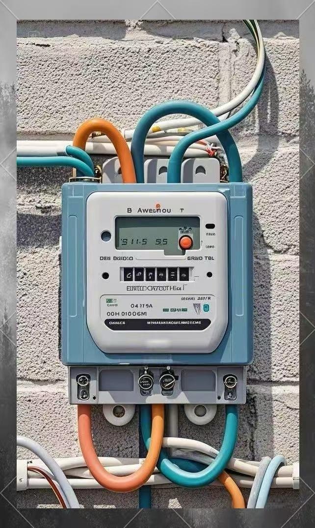 Low or medium voltage electricity meters